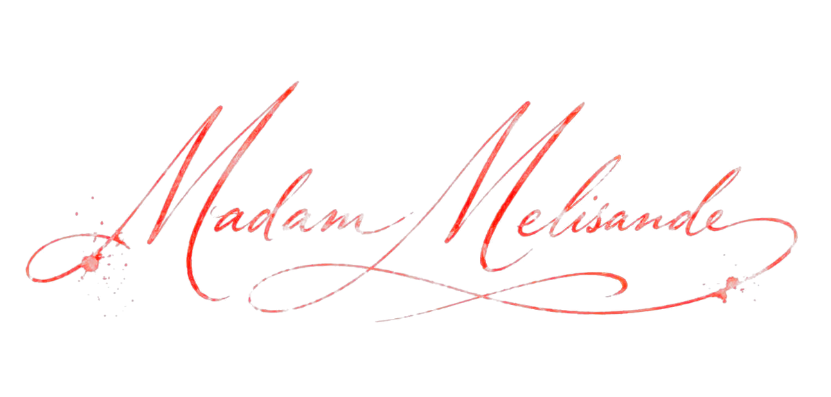 Madam Melisande — signature in red ink